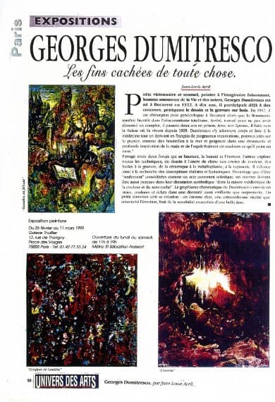 Univers Des Arts 1999